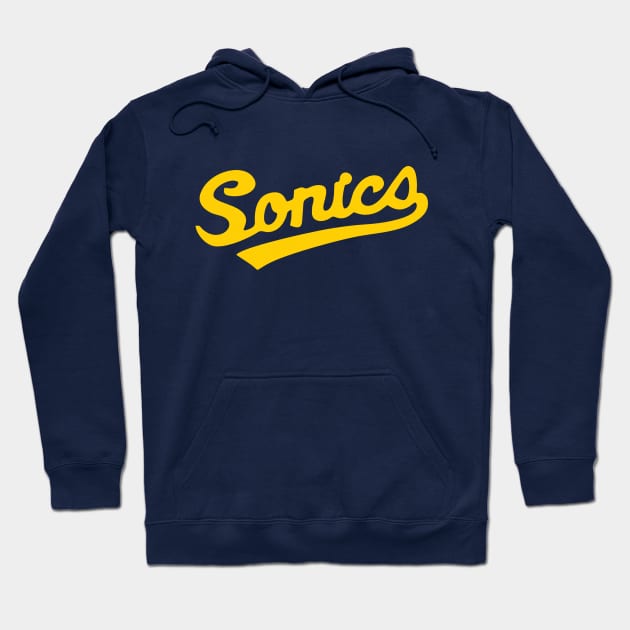 Seattle Sonic Best Logo Hoodie by zanoradhitian